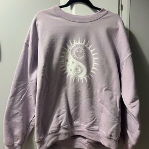 Lavender Yin Yang Sweatshirt